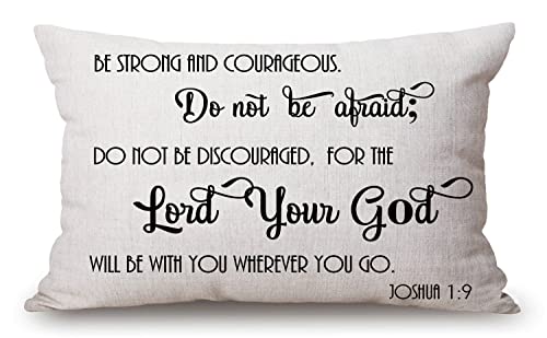 Solekla Pillow Covers with Christian Bible Verses...
