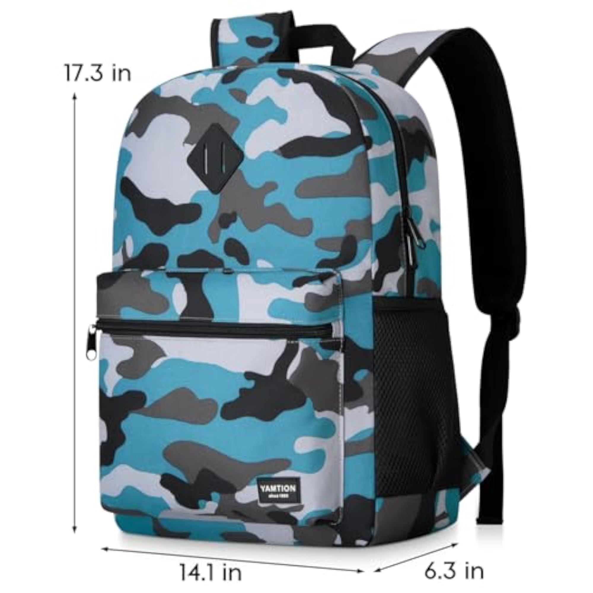 USB Charging School Backpack for Men and Teen Boys