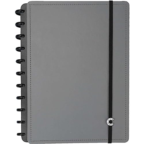 Caderno Inteligente Grande Basic Grey 80Fls. - 88299