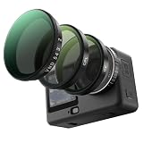 TELESIN DJI Osmo Action 6用【CPL+VND 2-32可変ND+UV】レンズフィルターセット