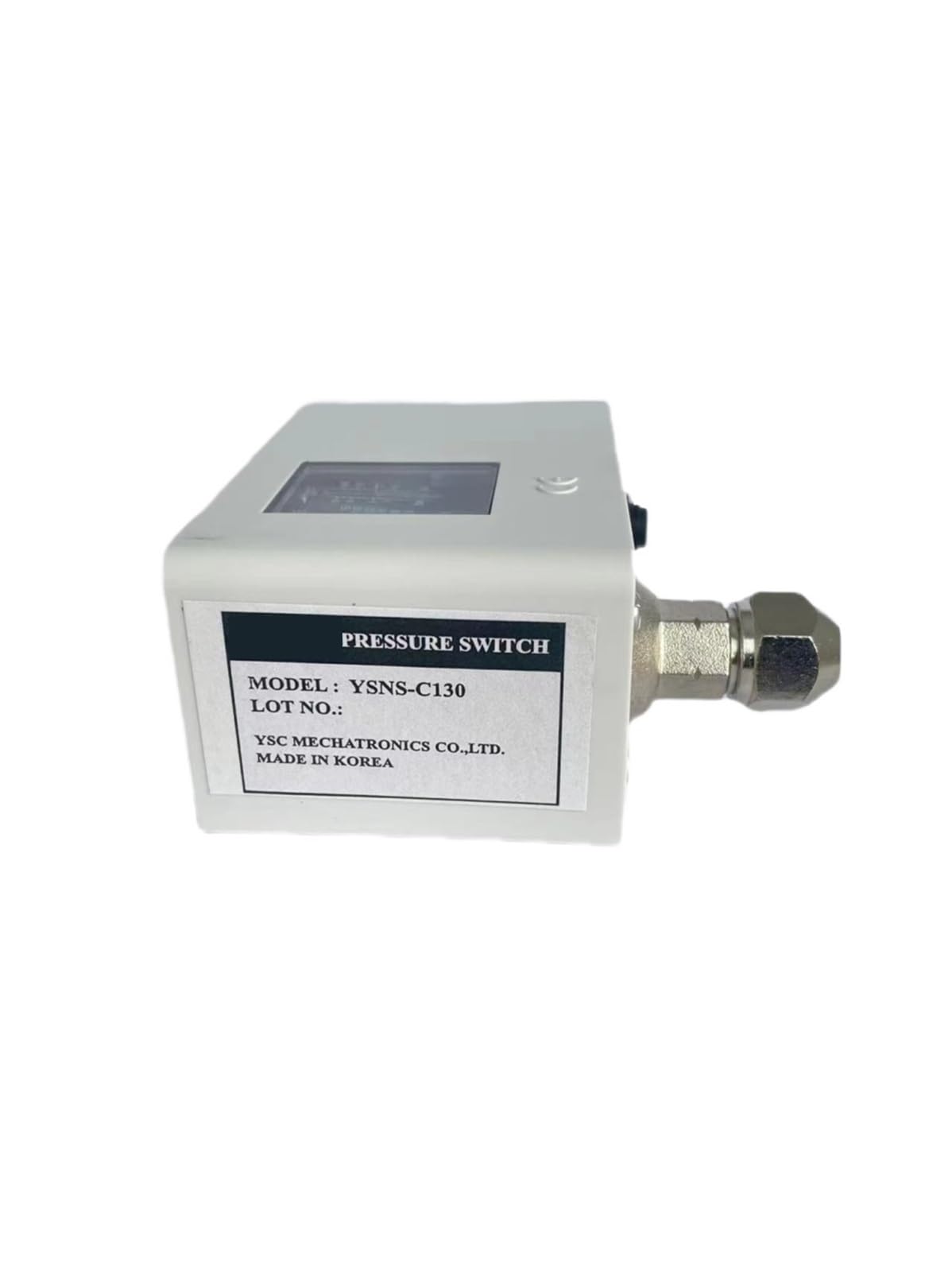 Pressostat YSNS-C130 interrupteur manométrique de pression air et eau