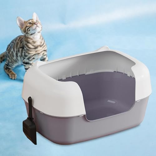 Caja sanitaria abierta para gatos 48x24.7x28.7 cm miniatura 6
