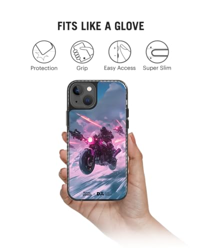 Image of DailyObjects Waveward Stride 2.0 Magnetic Case Cover Compatible with iPhone 15 | Wireless Charging Slim Back Cover | 2 Layer Edge Protection & Shockproof