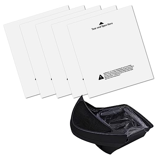 150 Pack Waste Drawer Liners Compatible with All Litter Box Robot Models, 9-11 Gallons Litter Box Liners