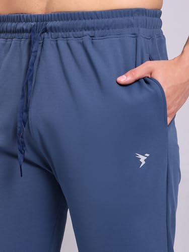 Image of TECHNOSPORT Men Mid Rise Regular Fit Active Track Pant - (MPOR15) Pack of 1