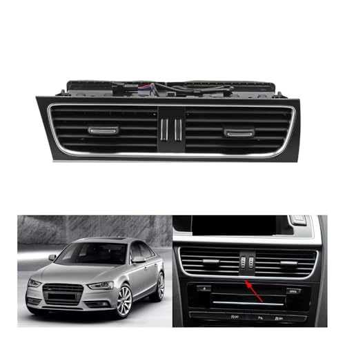 Rejilla de ventilación central para salpicadero de coche Audi A4 B8 y A5 2009-2016 5
