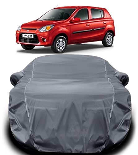 Image of Alto 800 Car Cover - Waterproof, Triple Stitched, Fully Elastic, Ultra Surface Protection (Navy)