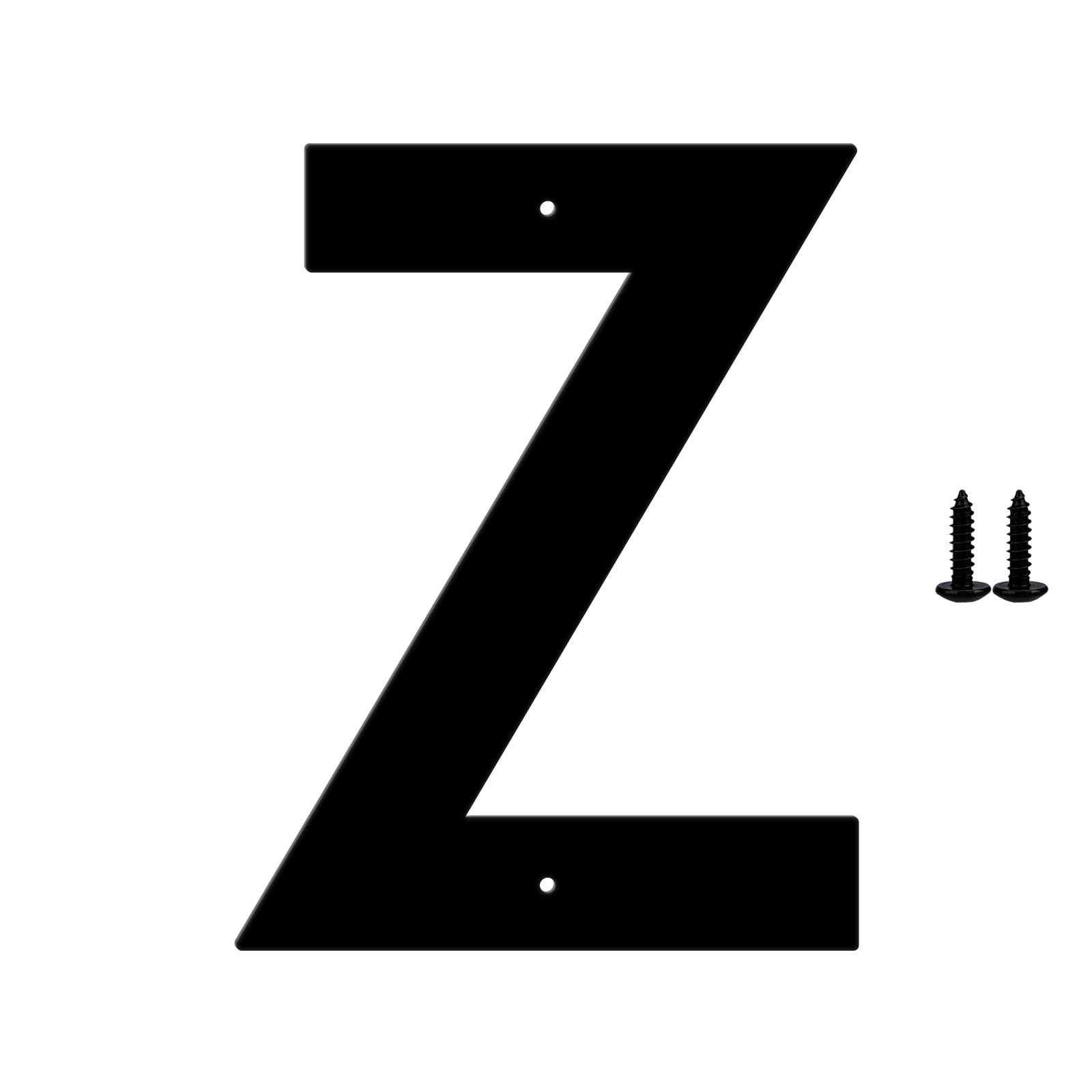 2" 3" 4" 5" 6" 8" 12" Modern House Numbers, Black Metal House Number Letters, Suitable for Outdoor Signage, Mailbox Letters, Residential House Numbers