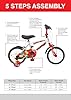 Wildtrak - 14 Inch Bike for Children 3-5 Years Old with Training Wheels - Liliac #2