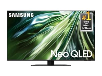 SAMSUNG 85-Inch Class Neo QLED 4K QN90D Series Mini LED, Neo Quantum HDR+ Smart TV w/Dolby Atmos, Object Tracking Sound+, Motion Xcelerator, Real Depth Enhancer Pro, Alexa Built-in (QN85QN90D, 2024)