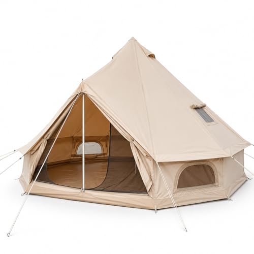 13.1ft Bell Tent with Stove Jack