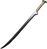 damdos Halloween Prop 37.5 Inch Cosplay Sword for Elvens Foam Legolas Weapon Birthday Gifts