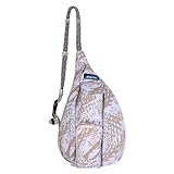 KAVU Mini Rope Bag Cotton Crossbody Sling - Beach Doodle