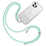 [Fácil de Usar] - Coloca la pestaña con ojal a través del hueco de la funda para la carga del teléfono móvil y luego conéctalo a la hebilla. El parche de sujeción no bloquea el puerto de carga y permite la carga inhalámbrica del teléfono móvil.
