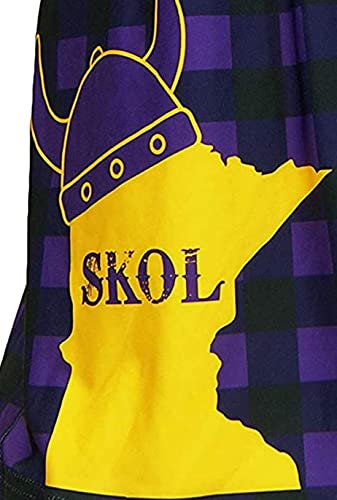 BRIEF INSANITY Minnesota SKOL Boxer Shorts (S-XXL) - MN Nordic Loose Fit Lounge Shorts - Durable, Comfy, Soft Underwear2