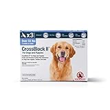 CrossBlock II Flea Preventative for Dogs 55 Lbs and Over (3-Pack)