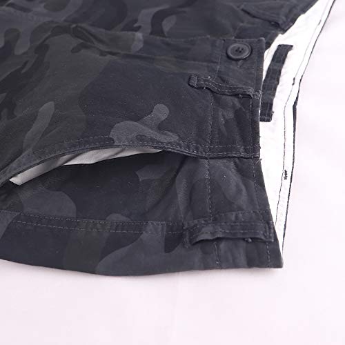 GYMAPE Pantaloncini Cargo Vintage da Uomo Multi