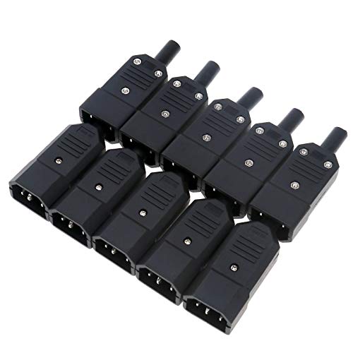 Adaptateur de prise de courant AC 250V male OTOTEC 10A pour remplacer une fiche cassee
