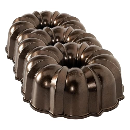 Image of Nordic Ware Original Bundt, 12-Cup, Bronze (Pack of 3)