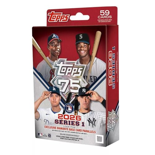 2026 Topps MLB Series 1 Baseball Trading Card Hanger Box