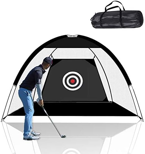 Keren Golf Net, Golf Hitting Nets Training Aids Golf Practice Nets for Backyard Driving Range, Golf Chipping Net with Target Carry Bag for Indoor Outdoor Sports