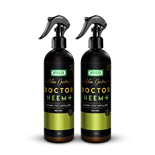 Image of IFFCO Urban Gardens - Doctor Neem+ - 1 Litre - Mealy Bug & Fungus Repellent Spray - 3in1 Action of Neem, Pongamia, Lemongrass Oil - 100% Organic, Ready to Use for Indoor & Outdoor plants