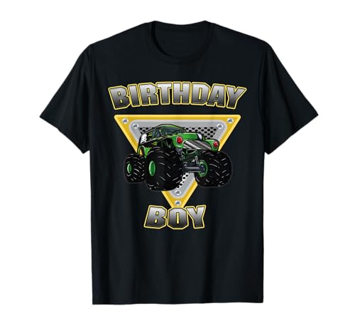 Camión monstruo de cumpleaños Camiseta