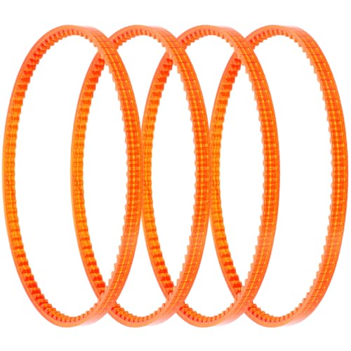 PRETYZOOM 4 piezas de repuesto para máquina de algodón de azúcar eléctrica de repuesto para cinturón de máquina de algodón de azúcar comercial piezas de repuesto para suministros de azúcar