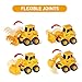 Olbyefly Construction Toys for 2 3 4 5 6 + Year Old Boys Kids Toddlers Girls, Sandbox Excavator Toy Trucks Construction Truck Toys Vehicles Bulldozer Road Roller Toy Christmas Birthday Gifts for Boys