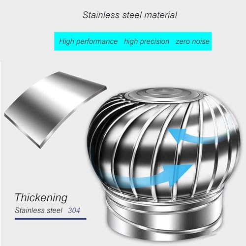 Capot de cheminée en acier inoxydable durable pour protection de toit - 4
