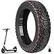 VOLOHAS 10 Zoll Offroad Reifen 10x2,30-6,5 Tubeless Reifen für NIU KQi2/KQi2 Pro Elektroroller Vorne/Hinten Verschleißfester Vakuumreifen Ersatzräder Selbst Reparierbar Pannensicher (1 Stück)
