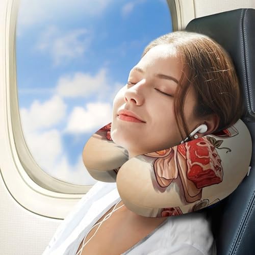 Almohada cuello viscoelástica 30 cm tamaño único miniatura 3