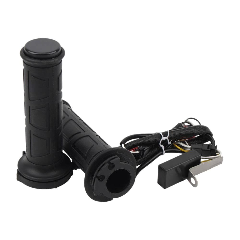 Poignées chauffantes pour Moto, 7/8 Pouces, 22mm, 12V, compatibles avec vélo électrique ATV UTV