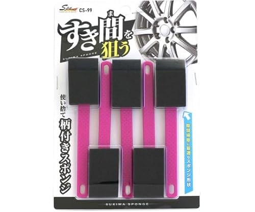 ワコー SpaPlus 隙間スッキリスポンジ 1袋 5本入 CS99