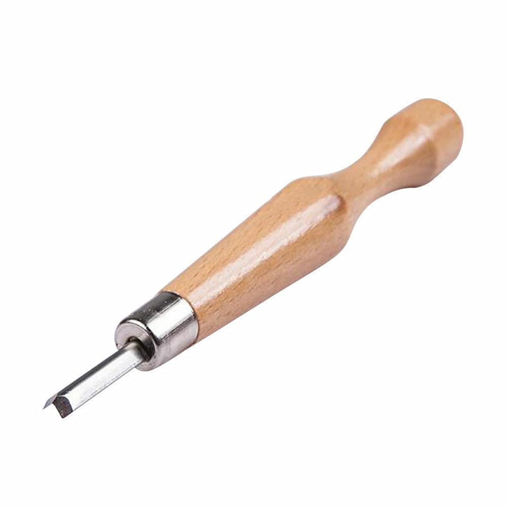 Set di strumenti per scalpelli a mano da intaglio del legno da 12 pezzi professionali per sgorbie per la lavorazione del legno, come mostrato