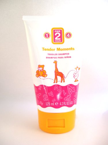 JAFRA Tender Moments 1-2-4 Toddler Shampoo | Kids Shampoo for Smooth Hair |Wheat Protein, Glycerin & Aloe Vera | Gentle Daily Cleansing for Soft, Shiny, Manageable Hair | Ages 1-4 | 4.2 Fl Oz (125ml) image 2