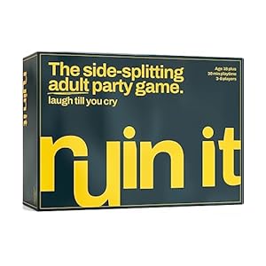 Ruin It – Fun Adult Party Board Game for Group Game Night – Ages 18+ (3-8 Players)