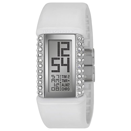 Philippe Starck - PH1115 - Montre Femme - Quartz Digitale - Bracelet en Polyuréthane Blanc