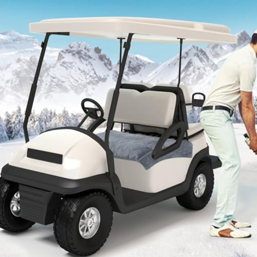 Golf Cart Seat Covers, Golf Cart Seat Blanket for Most 2-Person Seats Club Car, Travel Sports Classic Essential Accessories Golf Cart Seat Blanket - Image 3