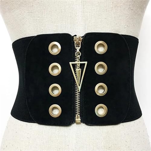 Plus Size Elastic Corset Belt Female Waist Wide Belts for Women Stretch Cummerbunds Designer Big Dress Waistband2
