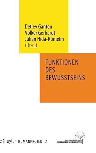 Funktionen des Bewusstseins (Humanprojekt, Band 2) Funktionen des Bewusstseins (Humanprojekt, Band 2)