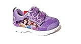 Disney Princess Lighted Athletic Sneaker, Size 6 Purple