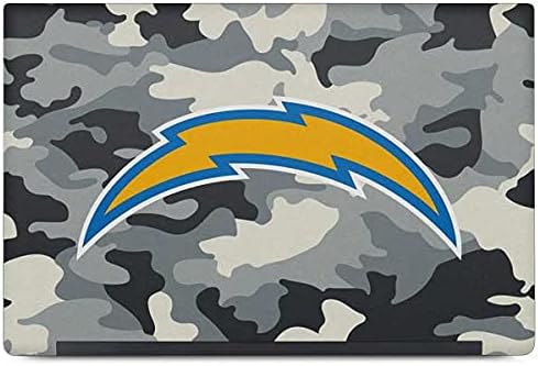 Skinit Decal Laptop Skin Compatible with Latitude 5420 - Officially Licensed NFL Los Angeles Chargers Camo Design