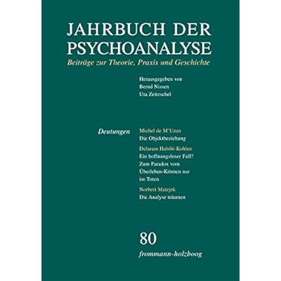 Jahrbuch der Psychoanalyse / Band 80