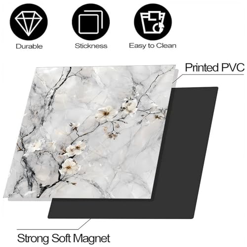 Image of BVBOX Dishwasher Magnet Cover 23 inchx26 inch, Reusable Magnetic Refrigerator Covers, Decorative Magnets Cover Fridge Door Skin Panel Stickers for Home Kitchen Appliance