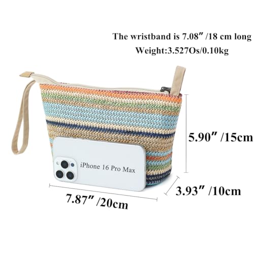 Image of Original Design Wristlet Wallet - Large Capacity Clutch Bag with Wrist Strap