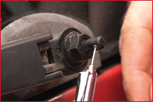 KS Tools 550.1001 2in1 Teleskop-Magnethalter mit Waschdüsen-Reinigungs- und Einstellwerkzeug, 150-675mm