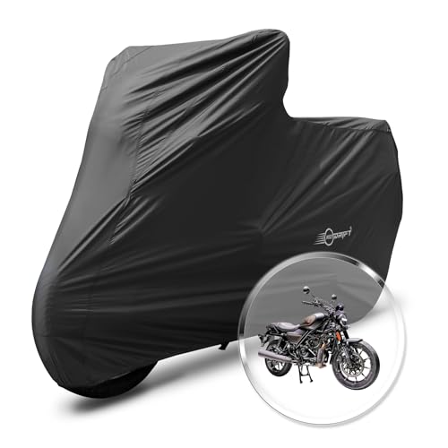 Image of Neodrift 'NeoMax' Bike Cover Compatible for Harley Davidson X440 (All-Weather Motorcycle Protection, Water & UV Resistant, Dustproof, Windproof) (Color-Black)