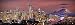 Seattle Skyline PHOTO PRINT UNFRAMED Dusk Color City Downtown 11.75 inches x 36 inches Rainier Photographic Panorama Poster Picture Standard Size