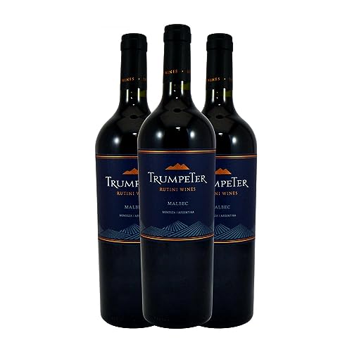 Rutini Trumpeter Malbec Mendoza 75 cl Vino tinto (Caja de 3 Botellas de 75 cl)